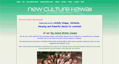 Desktop Screenshot of newculturehawaii.org